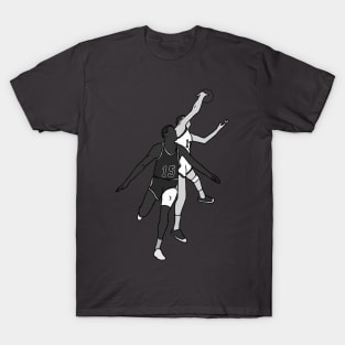 Havlicek Stole The Ball! (Black And White) T-Shirt